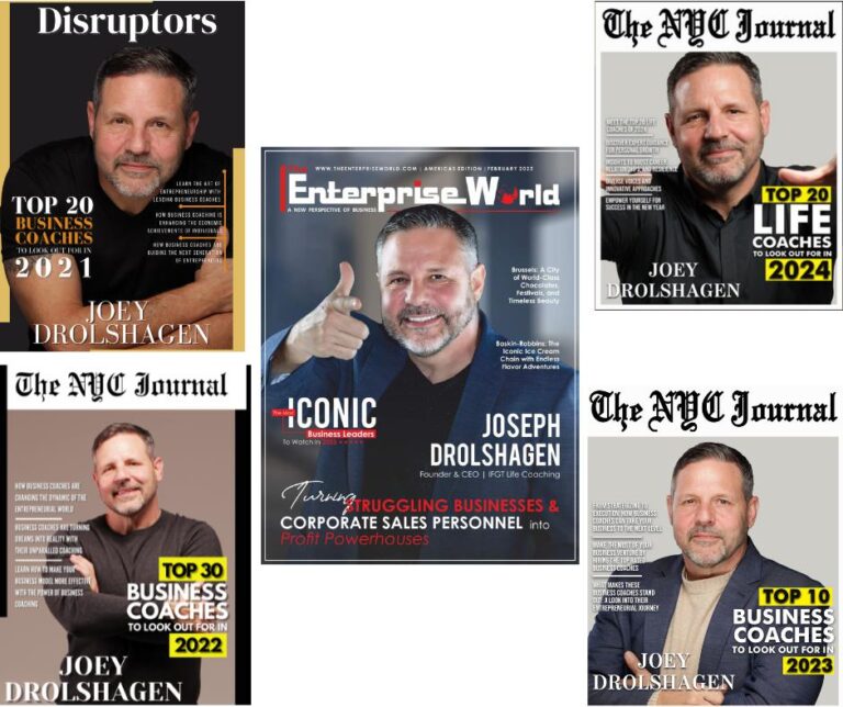 Five magazine features showcasing Joseph Drolshagen’s expertise