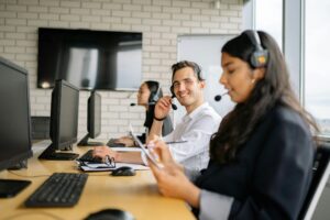 A high-performing sales team